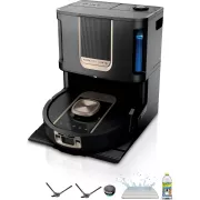 Shark  Powerdetect Thermacharged Noir - Robot Aspirateur Laveur