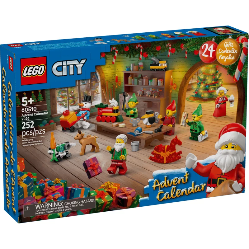 Image : LEGO 60510 Le calendrier de l'Avent 2026 - City