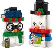 LEGO 40812 Les bonshommes de neige décoratifs