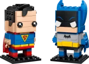 LEGO 40859 Figurines de Superman et Batman age d'or