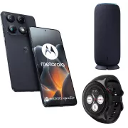 Motorola Signature 5g 512go Bleu + Moto Sound Flow + Watch Noir