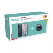 SAMSUNG Galaxy S26 FE 128 Go Graphite + Ecouteurs Buds3 FE Noir