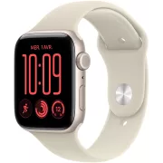 Apple Watch SE 3 GPS + Cellular 44 mm Lumière stellaire / Sable - M/L - MJLN4ZR/A