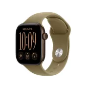 Apple Watch Series 12 GPS 46 mm Bronze foncé / Olive - S/M - MJEQ4ZR/A