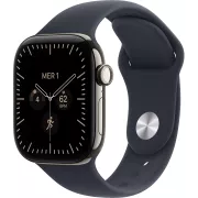 Apple Watch Series 12 GPS + Cellular 42 mm Naturel / Bleu marine - M/L - MJGG4ZR/A