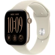 Apple Watch Series 12 GPS 46 mm Or clair / Sable - M/L - MJEP4ZR/A