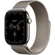 Apple Watch Series 12 GPS + Cellular 46 mm titane Naturel - S/M - MJGP4ZR/A
