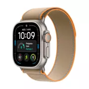 Apple Watch Ultra 4 GPS + Cellular 49 mm titane Naturel avec Boucle Trail Sable - S/M - MJAJ4QF/A