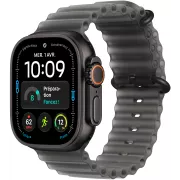 Apple Watch Ultra 4 GPS + Cellular 49 mm titane Noir / Noir translucide - MJAY4QF/A