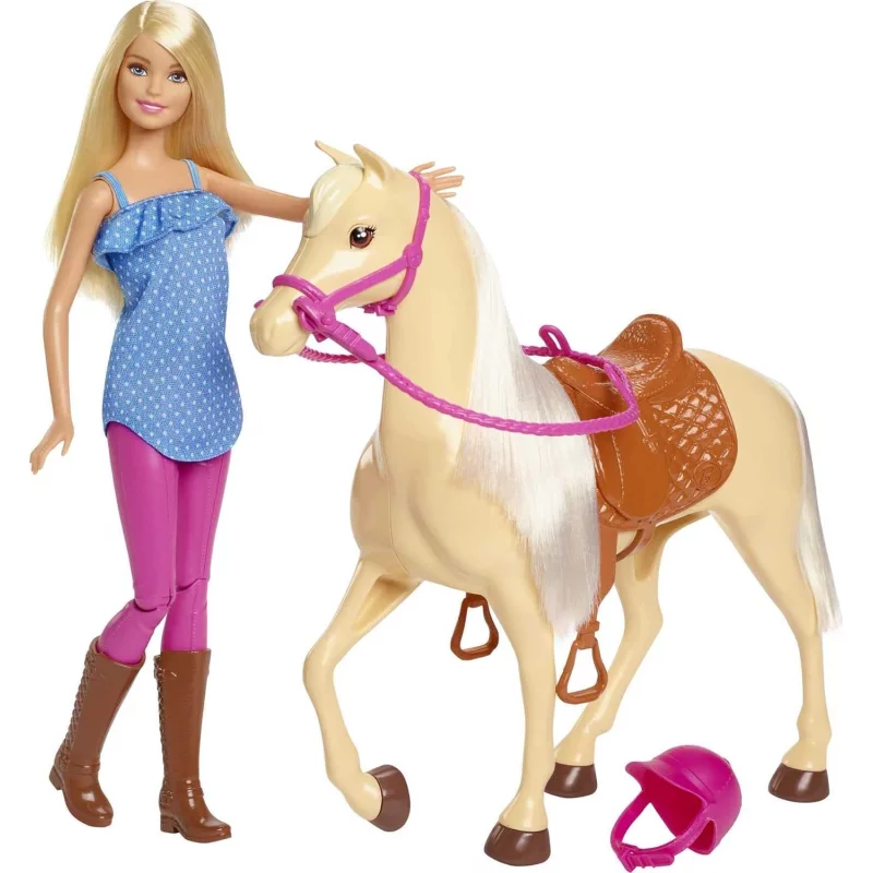 Image : Barbie et son cheval