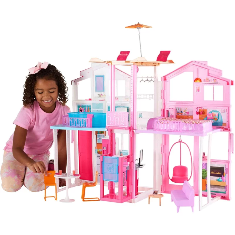 Image : Grande Maison de poupee de Luxe Barbie