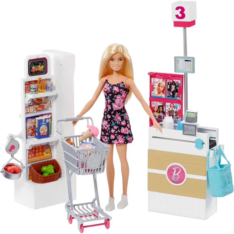 Image : Coffret Supermarché Barbie