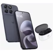 MOTOROLA Moto G67 128 Go Gris + Ecouteurs Buds 2 Arctic Seal