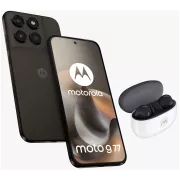 MOTOROLA Moto G77 256 Go Noir + Ecouteurs Buds 2 Noir Olive