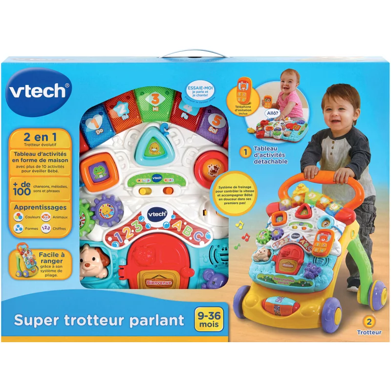 Image : Super Trotteur Parlant 2 en 1 VTECH