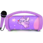 LEXIBOOK Enceinte Bluetooth Lumineuse avec Micro Angel Stitch