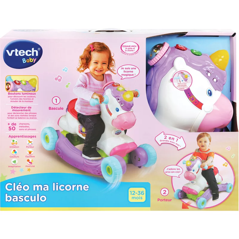 Image : Cleo ma licorne basculo VTECH