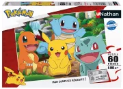 Nathan Pokémon au parc - Puzzle 60 pièces