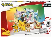 Nathan Pokémon Evoli et ses évolutions - Puzzle 150 pièces NTHA
