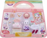 Sylvanian Families 5461 La valisette de mode et grande sœur chat persan