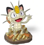 4D Build Miaouss Pokémon - Puzzle 3D 137 pièces