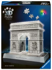 Ravensburger Arc de Triomphe illuminé - Puzzle 3D 216 pièces