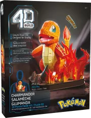 4D Build Salamèche Pokémon - Puzzle 3D 206 pièces