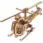 Ugears Hélicoptère Bois 167 pièces - Puzzle 3D
