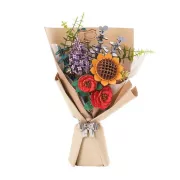 Rowood Bouquet de fleur - Puzzle 3D en bois