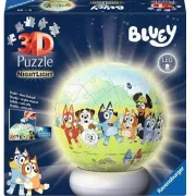 Ravensburger - Puzzle 3D Ball Nightlight 72 pcs Bluey