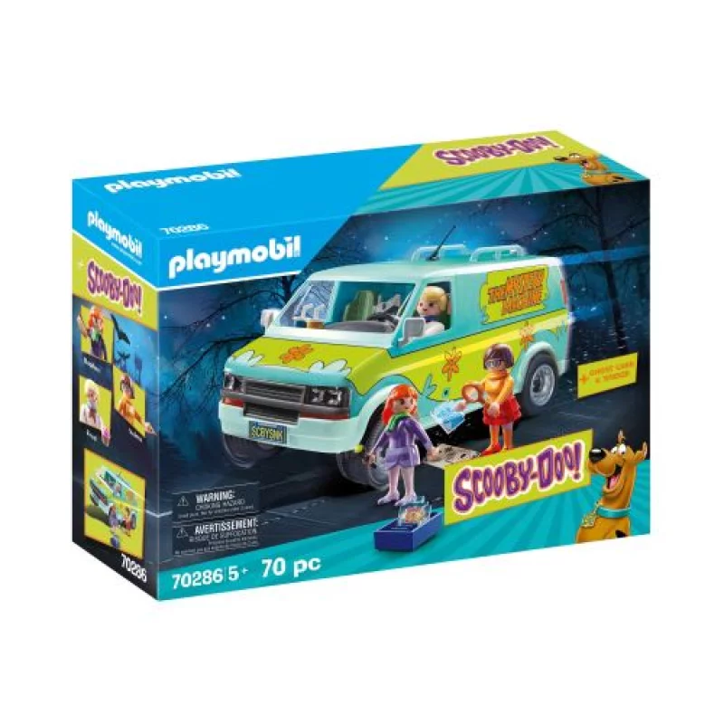 Image : Playmobil - SCOOBY-DOO! Mystery Machine - 70286