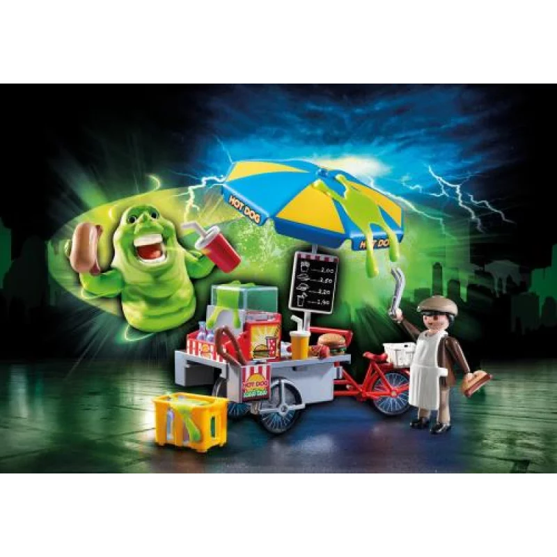 Image : Playmobil 9222 - Bouffe-Tout avec Stand De Hot-Dog