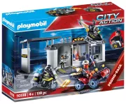 Playmobil 70338 Quartier général transportable policiers d'élite