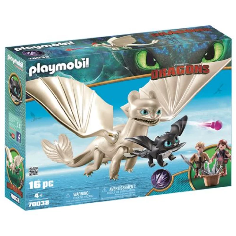 Image : Playmobil 70038 - Furie eclair et bebe dragon