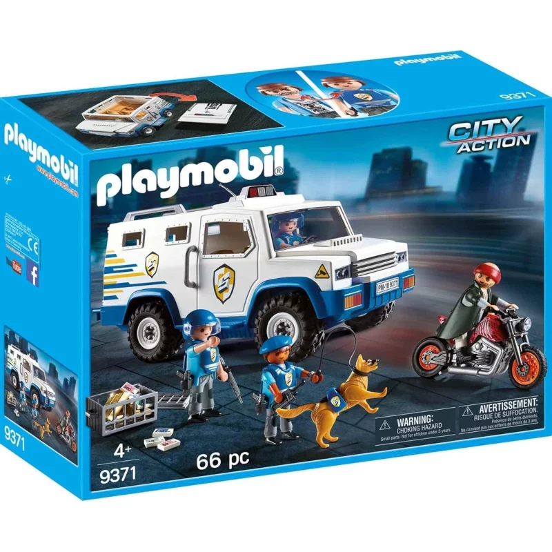 Image : Playmobil 9371- Fourgon Blinde