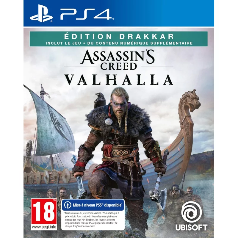 Image : Assassin's Creed Valhalla Edition Drakkar PS4