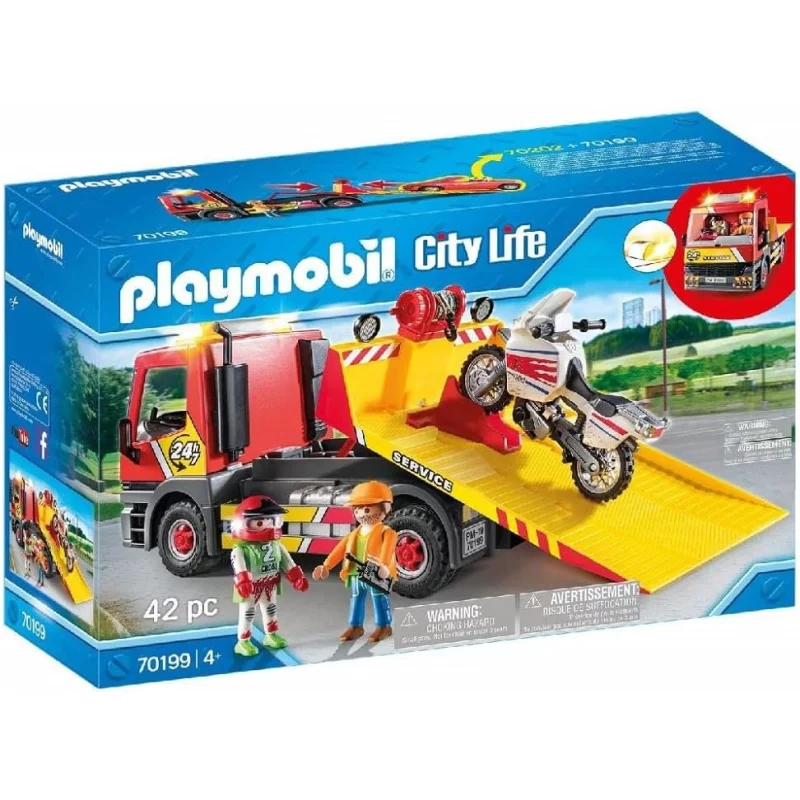 Image : Playmobil 70199 Camion de Depannage