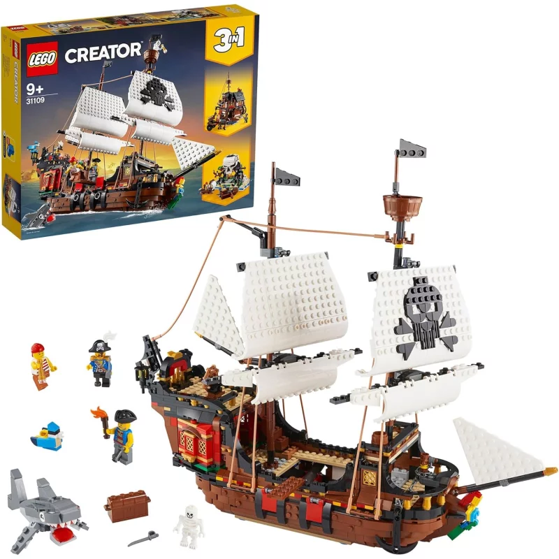 Image : Lego 31109 - Le bateau pirate Creator