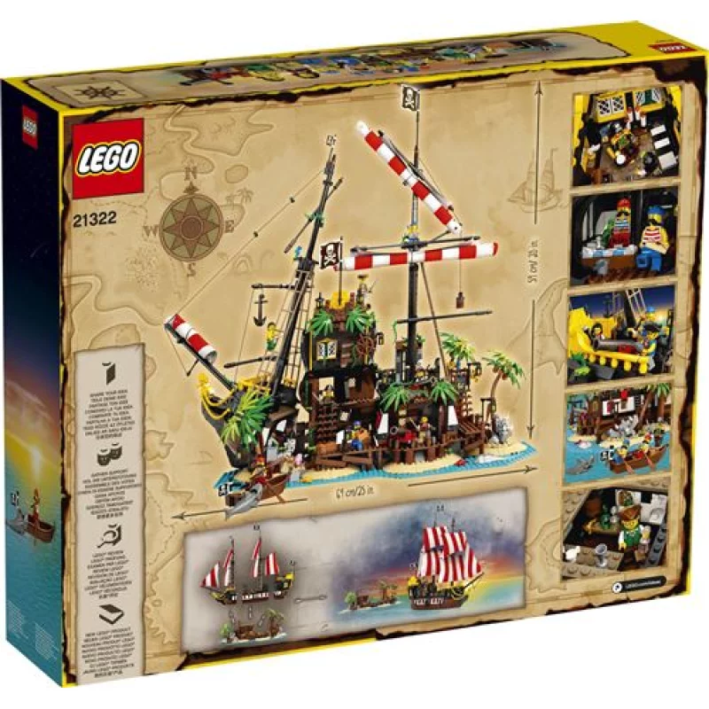 Image : LEGO IDEAS 21322 Les pirates de la baie de Barracuda