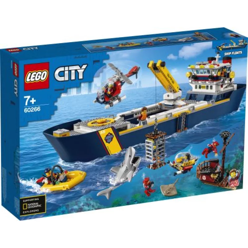 Image : LEGO 60266 Le bateau d'exploration océanique