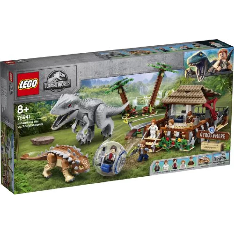 Image : LEGO 75941 L'Indominus Rex contre l'Ankylosaure Average
