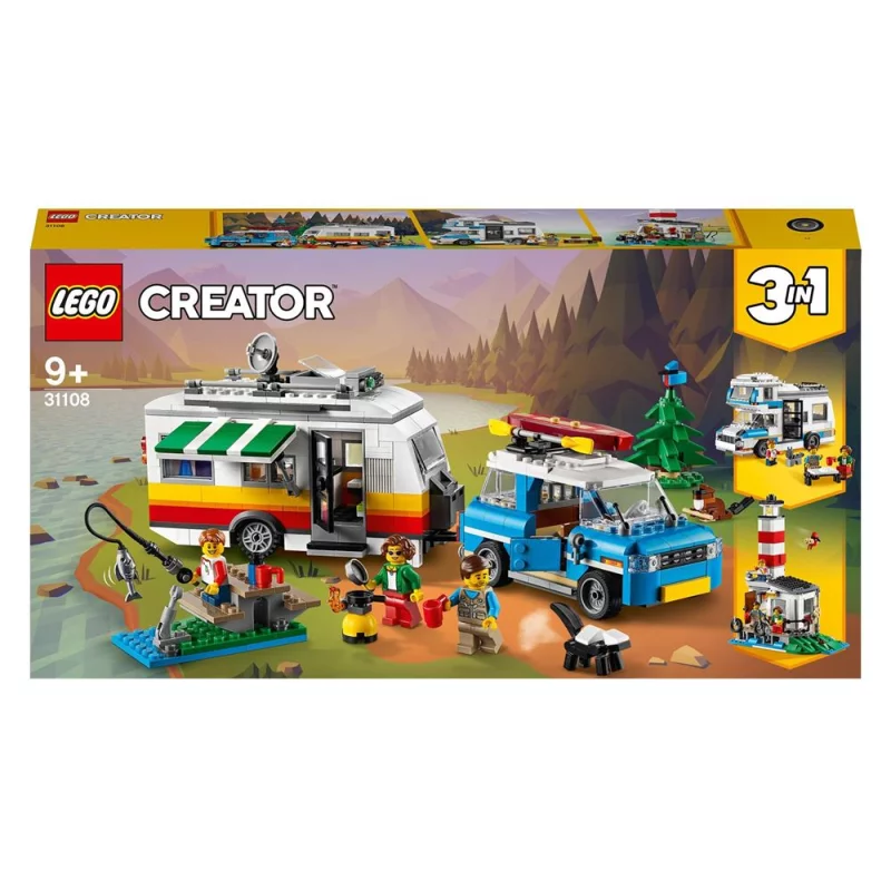 Image : LEGO 31108 Les vacances en caravane en famille Creator