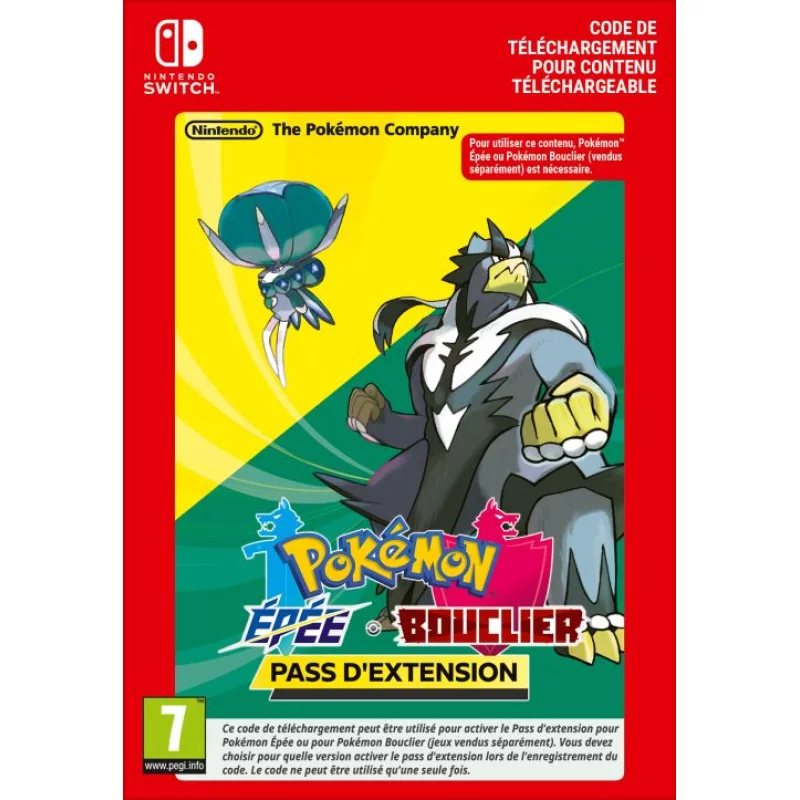 Image : Pass d’extension Pokemon Epee et Bouclier Nintendo Switch