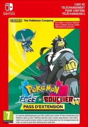 Pass d’extension Pokemon Epee et Bouclier Nintendo Switch