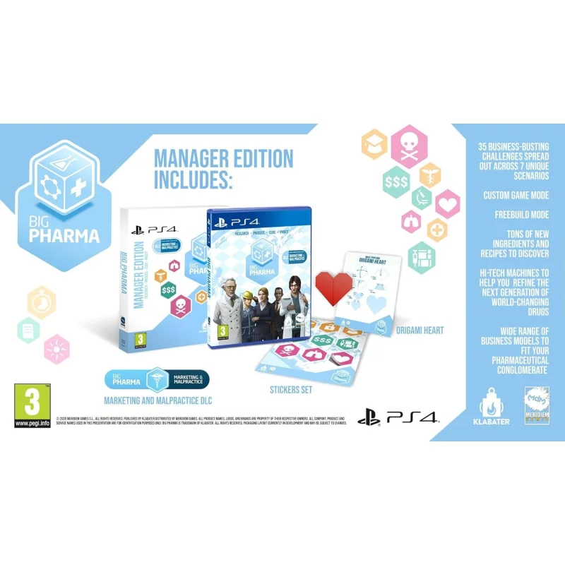 Image : Big Pharma Manager Edition PS4