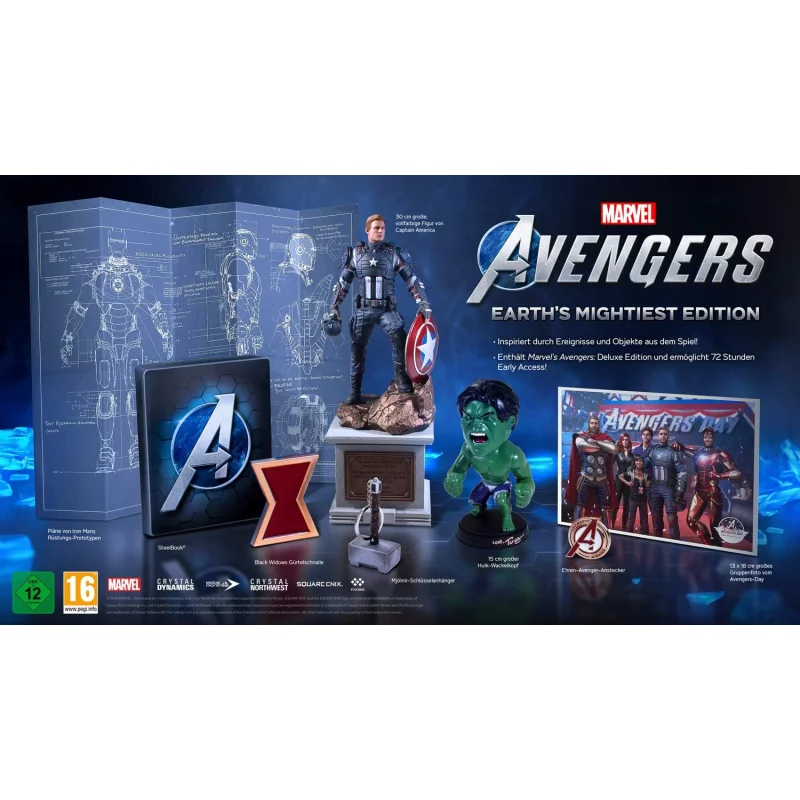 Image : Marvel's Avengers edition Earth's Mightiest PS4
