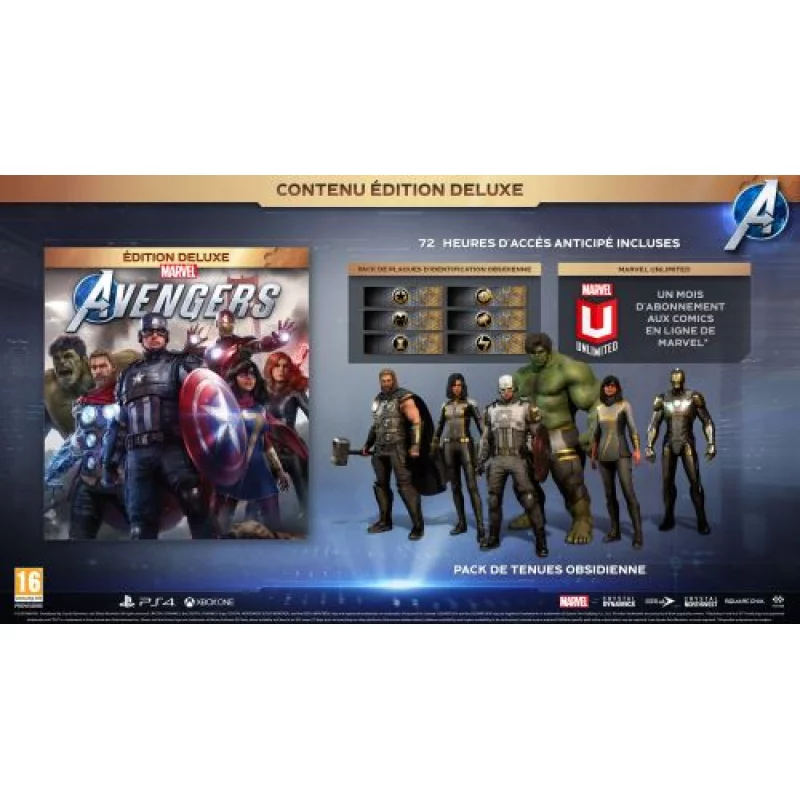 Image : Marvel's Avengers Edition Deluxe Xbox One
