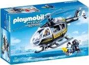 Playmobil 9363 - Helicoptere et Policiers d'elite