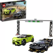 LEGO Speed Champions 76899 Lamborghini Urus ST-X & Lamborghini Huracan Super Trofeo EVO