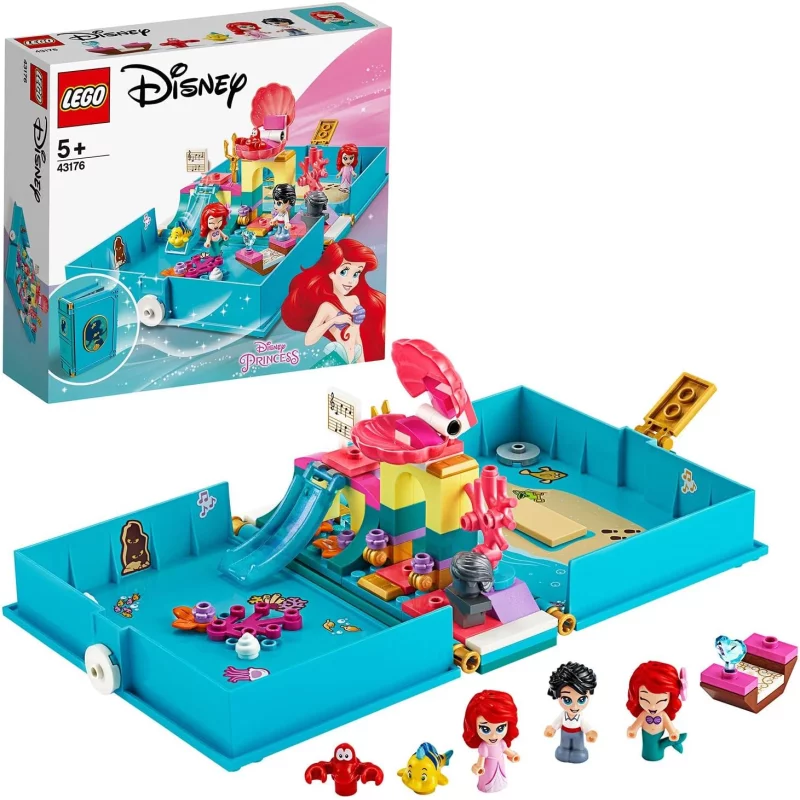 Image : LEGO 43176 Les aventures d'Ariel dans un livre de contes